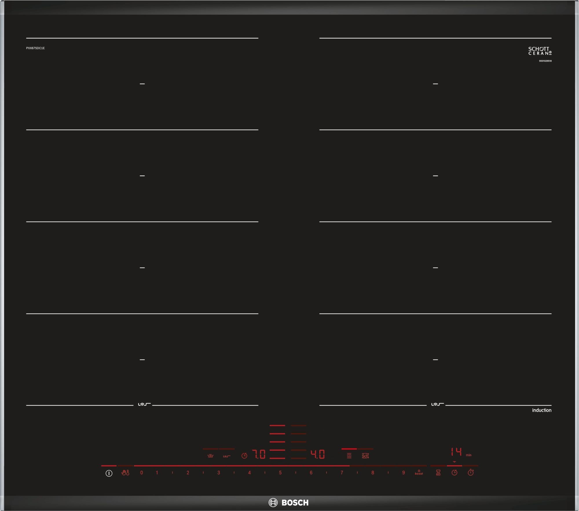 Image Индукционная варочная панель BOSCH PXX675DC1E