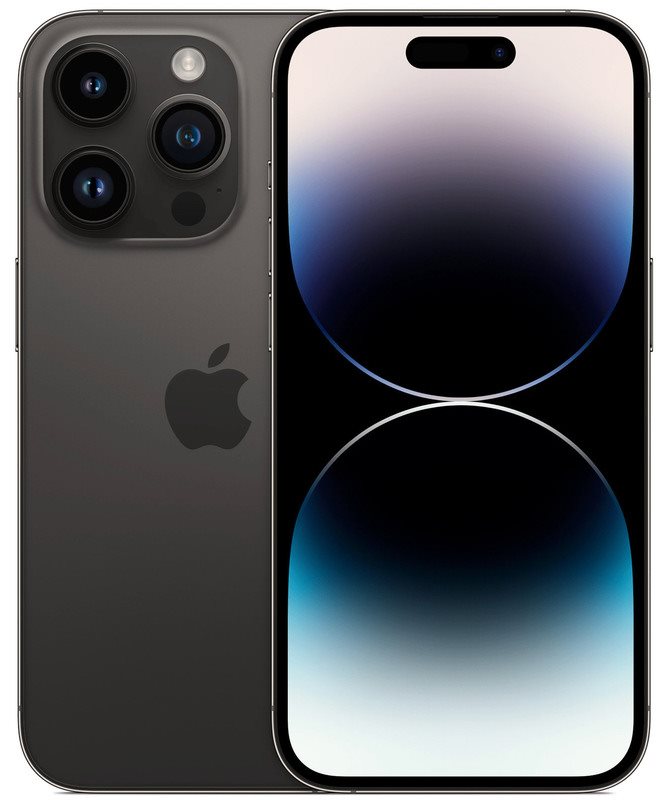 Мобильный телефон iPhone 14 Pro 128GB Space Black