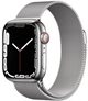 Image Ceas inteligent Apple Watch Series 7 GPS + LTE 41mm Silver Stainless Steel