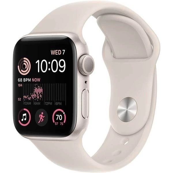 Умные часы Apple Watch SE (2022) GPS 44mm MNJX3 Starlight