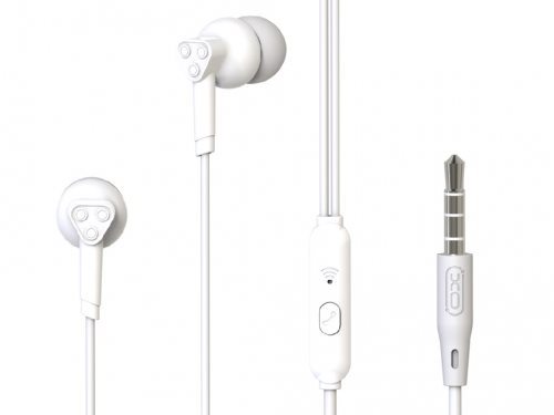 Image Наушники XO earphones, EP33 in-ear earphone, White