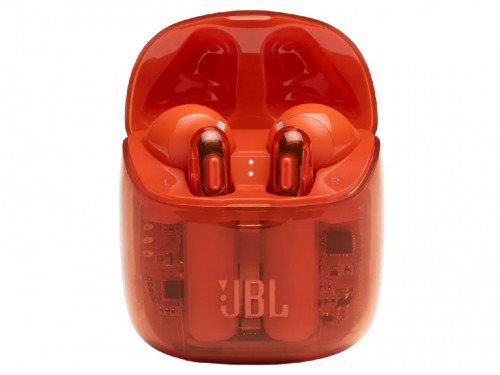 Image Наушники JBL TUNE 225TWS Ghost Edition, Orange