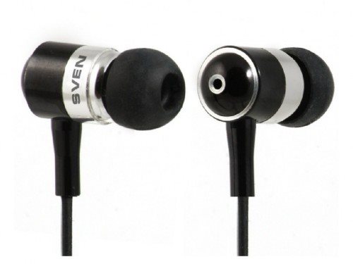 Image Casti SVEN E-10 BK / SEB 10 BK, Silver/Black