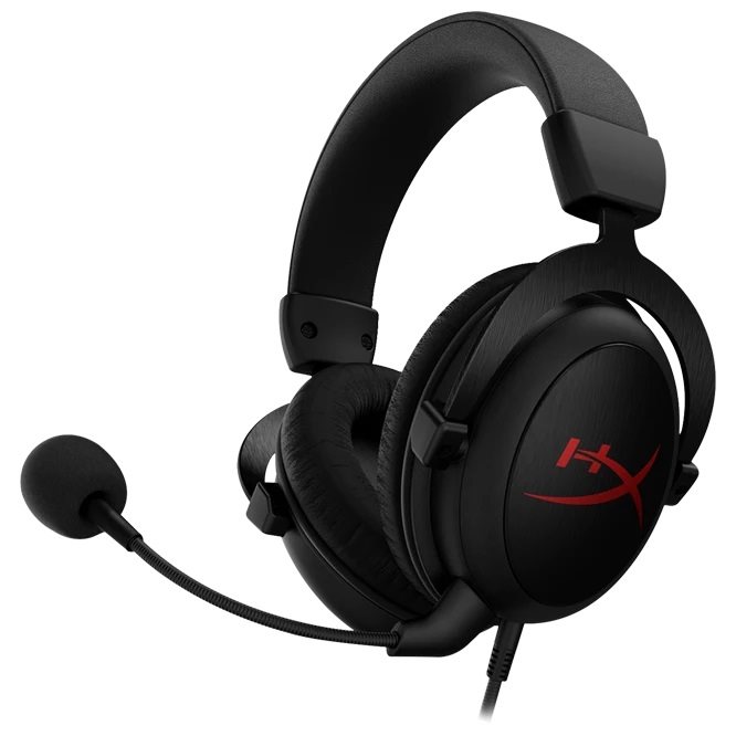 Image Casti HyperX Cloud Core Black-Red