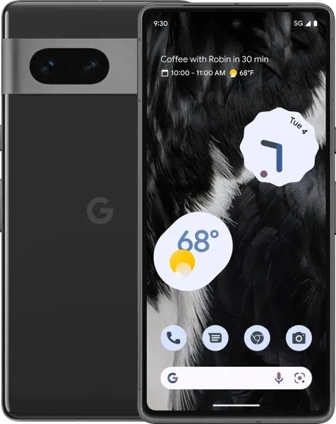Image Мобильный телефон Google Pixel 7 8/256GB Obsidian