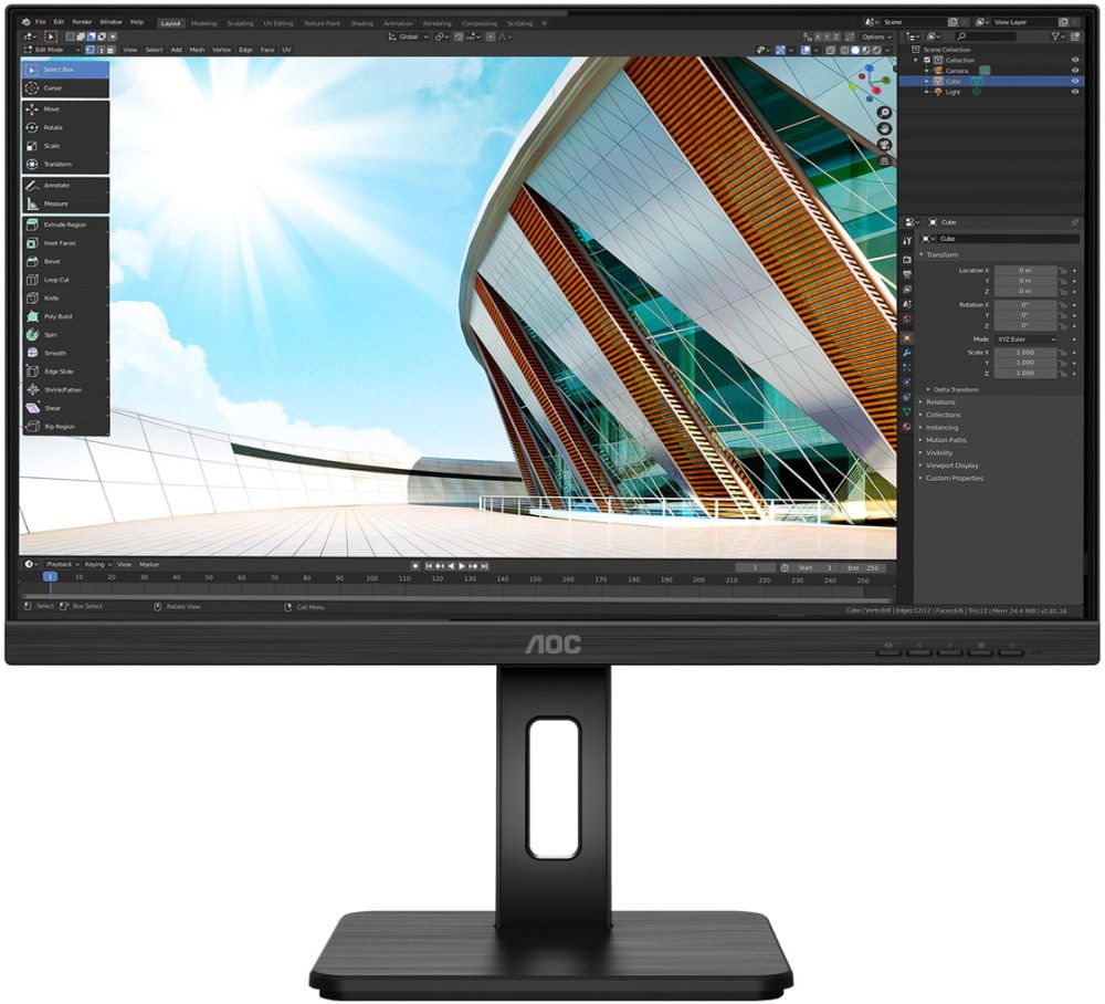 Image Monitor AOC Q24P2Q