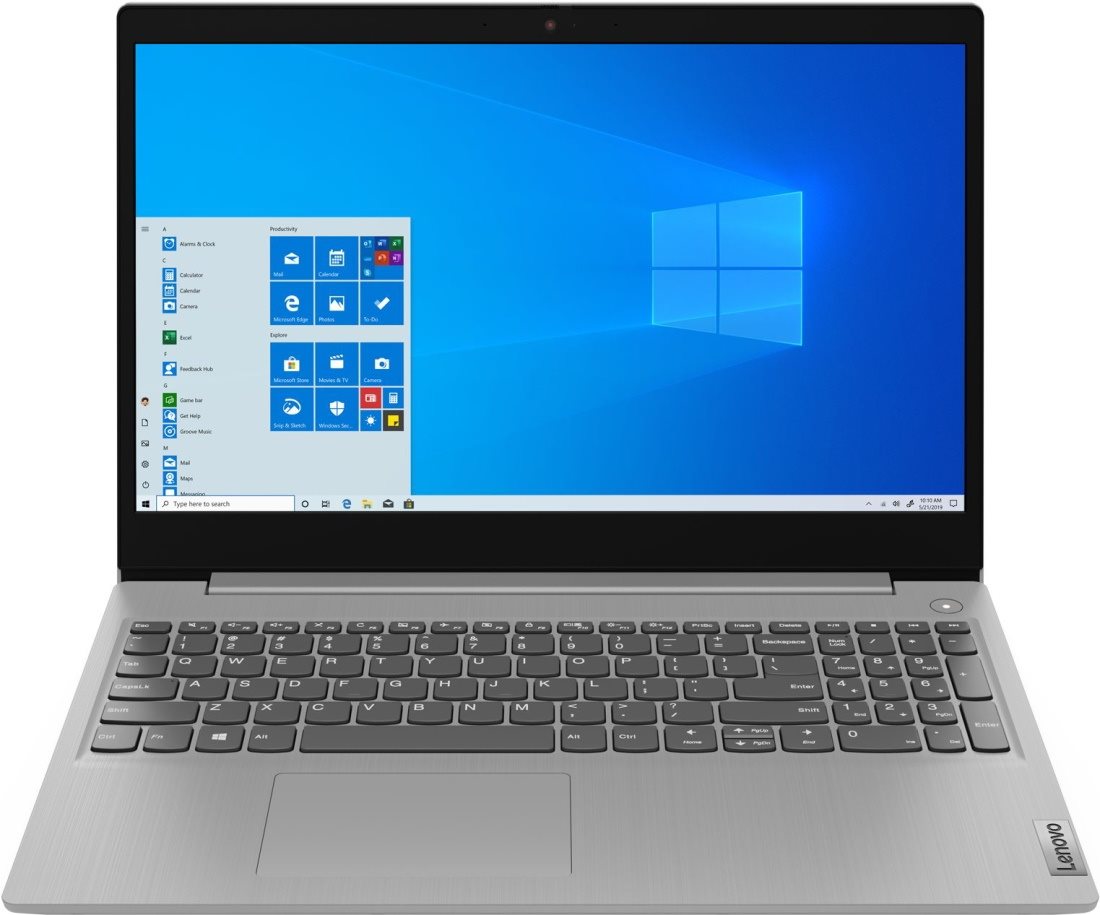 Image Ноутбук Lenovo IdeaPad 3 15IGL05 15.6"  (Intel Celeron N4020, 4GB, 256GB) Platinum Grey