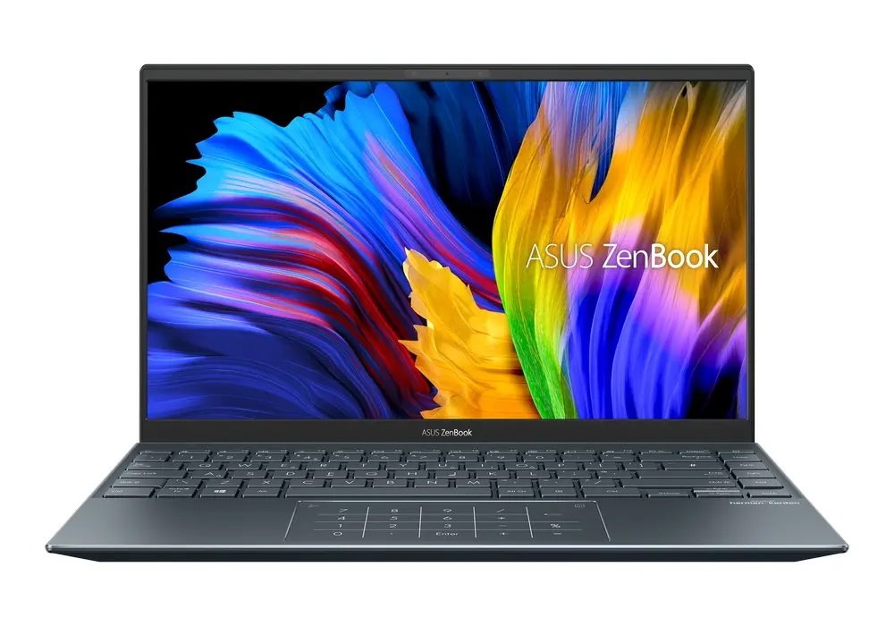 Ноутбук ASUS Zenbook 14 UM425QA 14" (Ryzen 5 5600H,16Gb,512Gb) Pine Grey