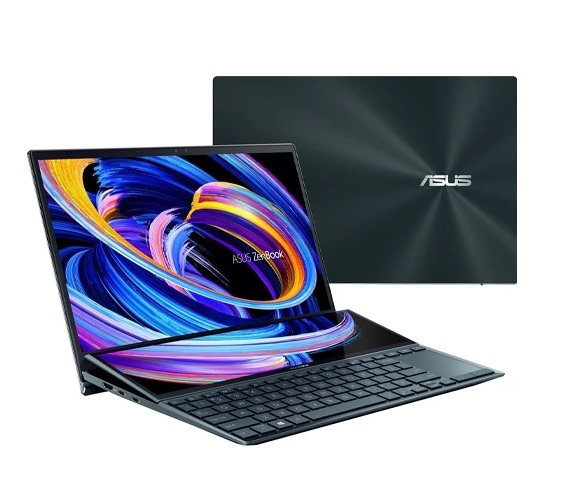 Image Laptop ASUS Zenbook Duo UX482EGR 14" (Core i7-1195G7 ,16Gb,1Tb) Celestial Blue