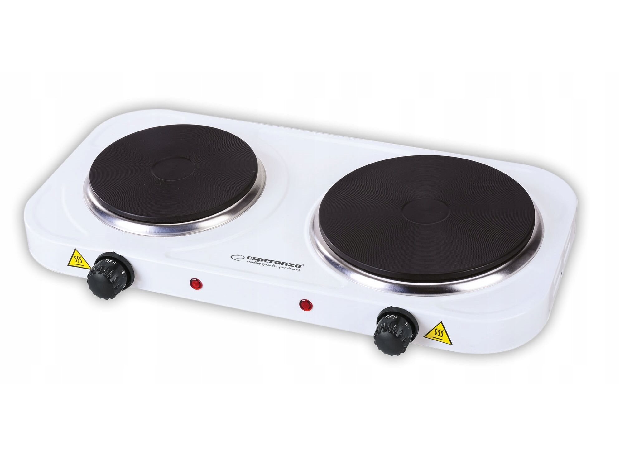 Image Настольная плита Esperanza Yellowstone EKH007W white