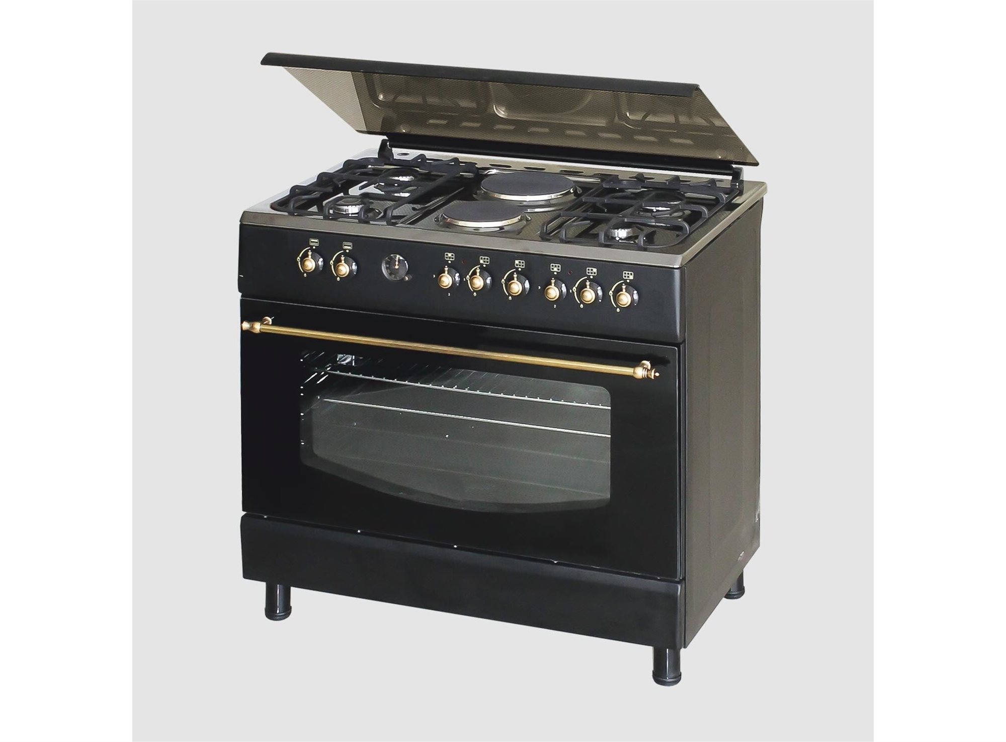 Image Газовая плита Zanetti Z9420 E RETRO BLACK