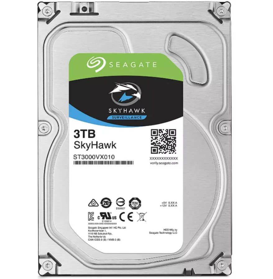 Image Hard disc HDD Seagate SkyHawk Surveillance 3Tb (ST3000VX015)