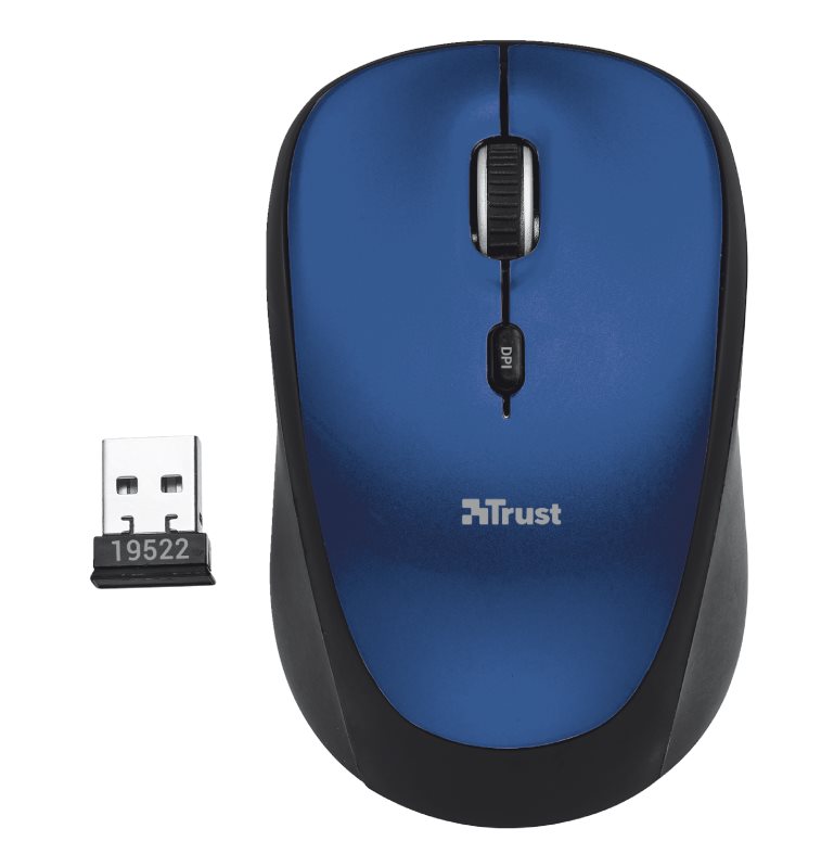 Image Mouse Trust Yvi Blue