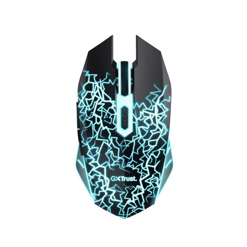 Image Mouse Trust GXT 107 Izza Black