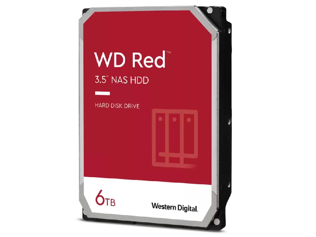 Image Hard disk HDD Western Digital Caviar Red Plus 6Tb (WD60EFZX)