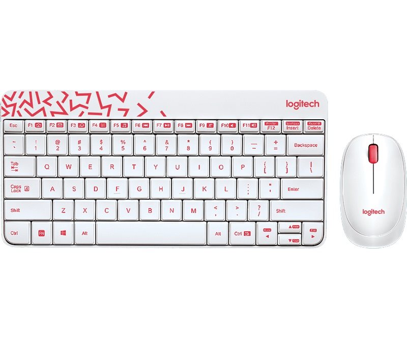 Image Set Logitech MK240 White/Red