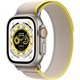 Image Умные часы Apple Watch Ultra GPS + LTE 49mm MQFU3 Titanium Case Yellow/Beige Trail Loop - M/L