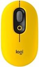 Image Mouse Logitech POP with Customizable Emoji Yellow