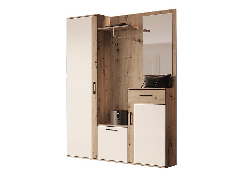 Прихожая Signal P-006 Artisan Oak, White Mat
