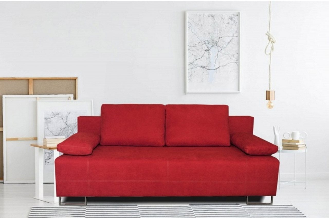 Image Раскладной диван Platan Optima 60 (Red)