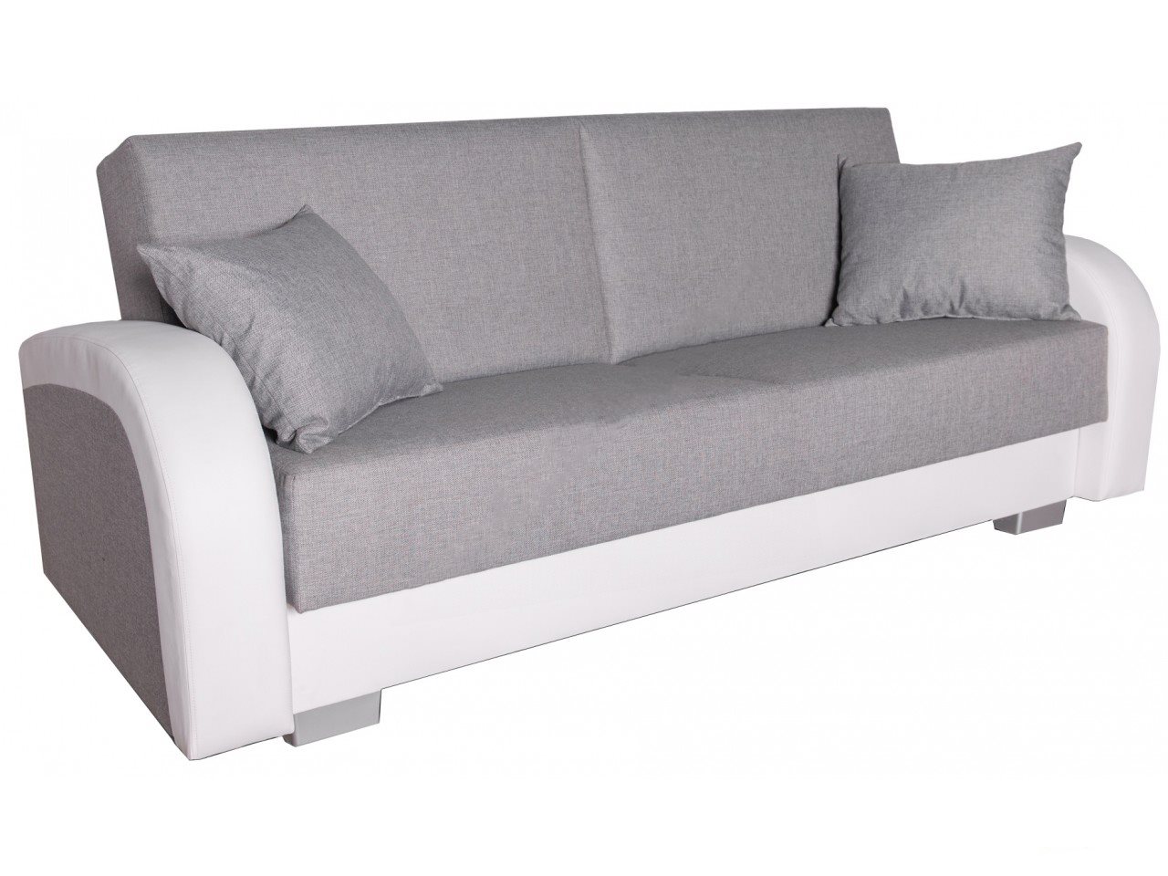 Image Раскладной диван Platan Magda 91 White, Light Gray