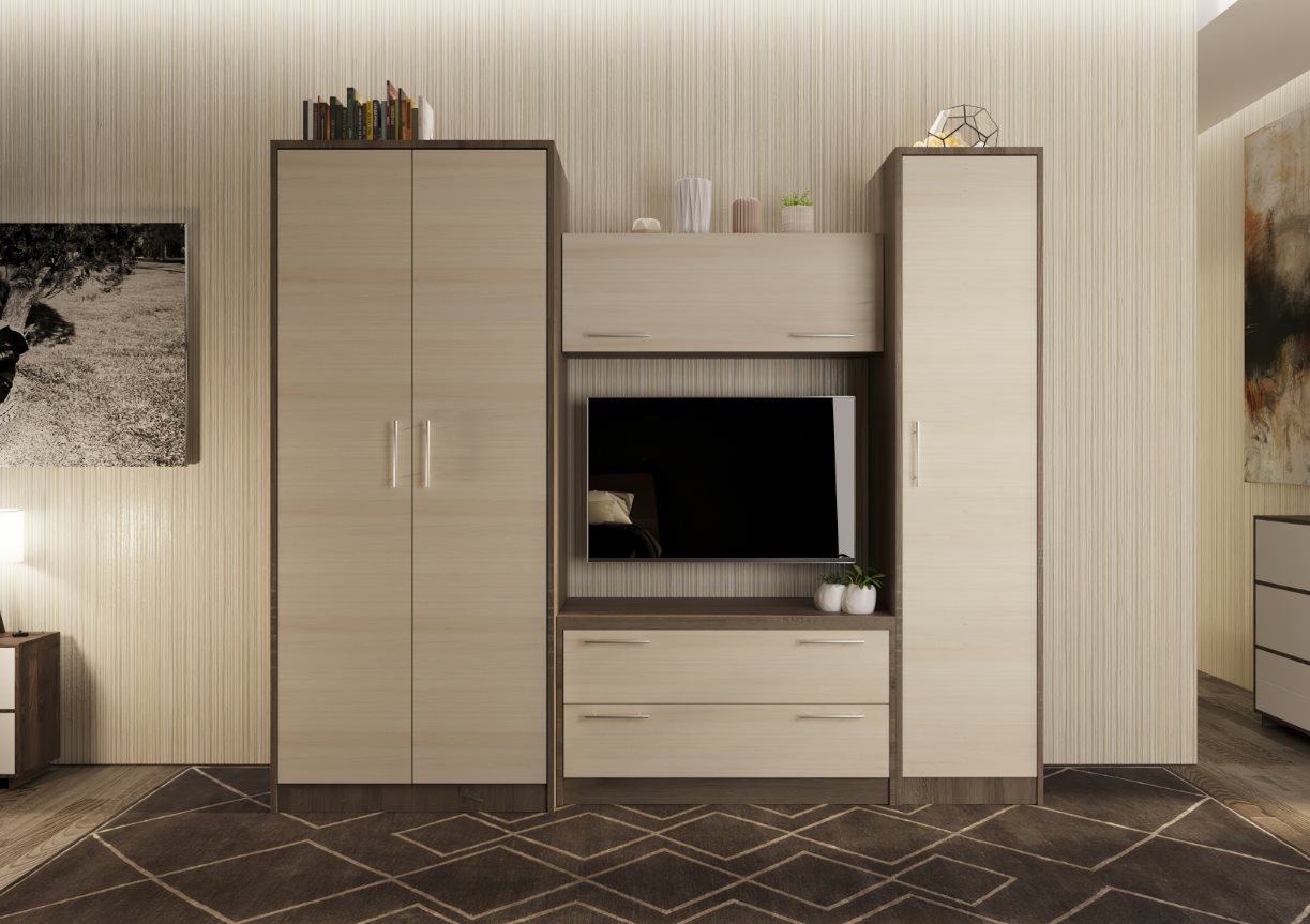 Image Cтенка PS Юность ТВ-1,2м 2.45м