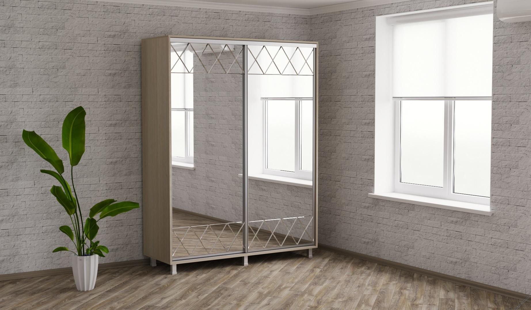 Image Шкаф купе PS ДХ-100 1.0 м гравировка