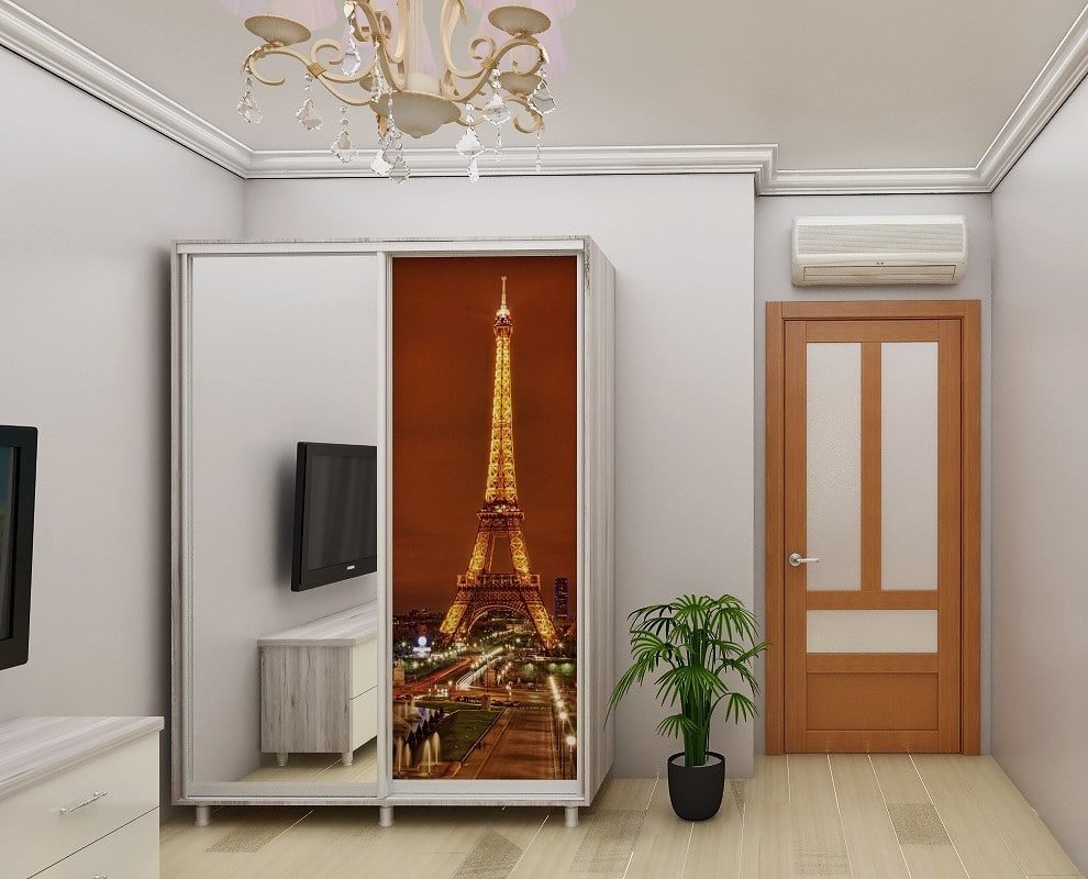 Image Dulap-Cupe PS D-140 1.4 m cu foto 1 ușa