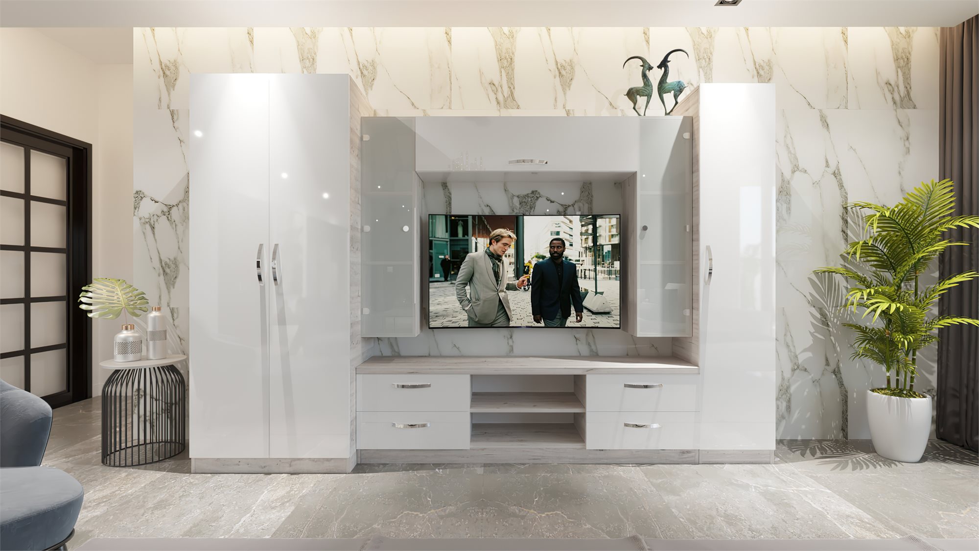 Image Стенка PS Елена Х ТВ-1,2м 3.0м