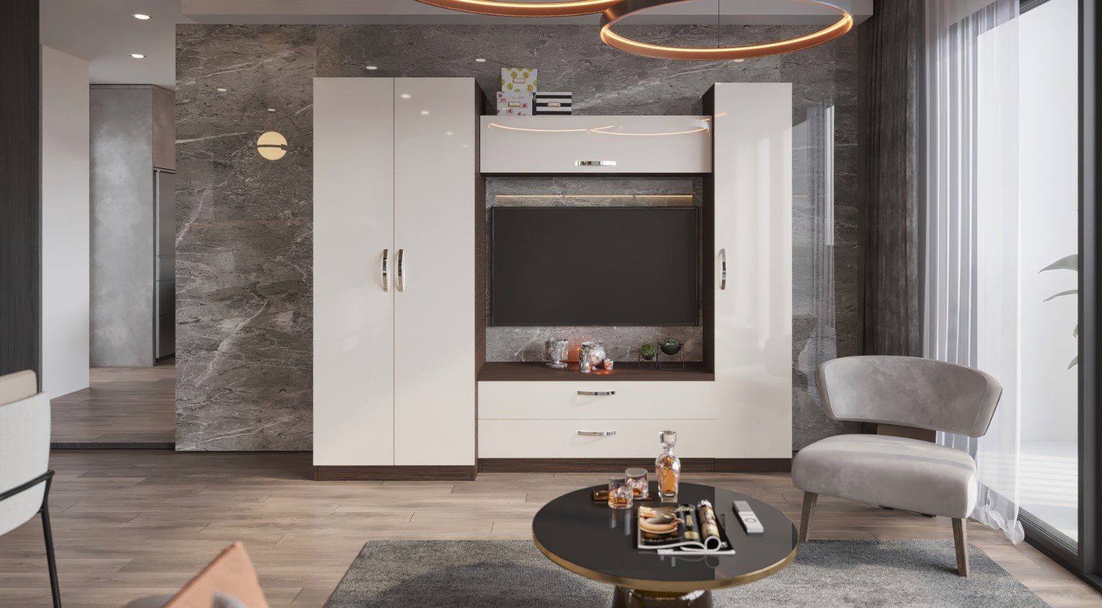 Image Стенка PS Юлия Х ТВ-1,2м 2,4 м