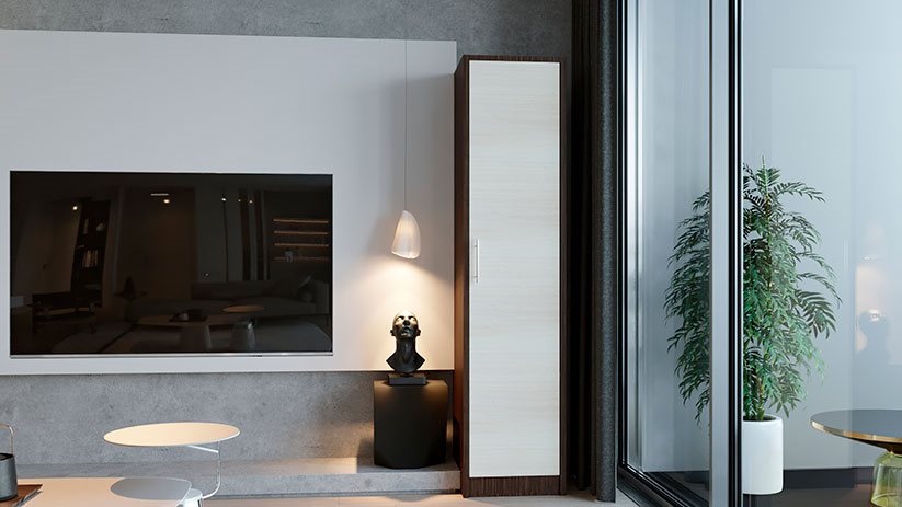 Image Шкаф пенал PS П-43