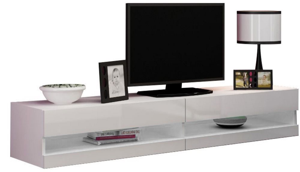 Image Tumba pentru TV Mirjan24 Zigo/Vigo New 180 White Gloss