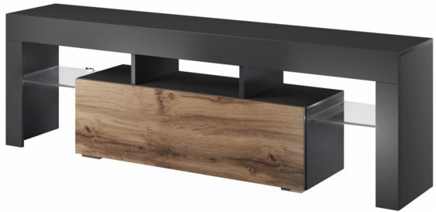 Image Tumba pentru TV Mirjan24 Gordo/Toro 138 Wotan Oak, Anthracite