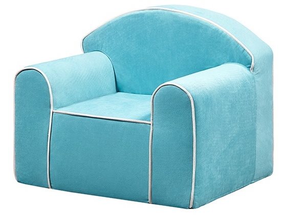 Image Кресло детское Edka Star Kids M21 темно-синий