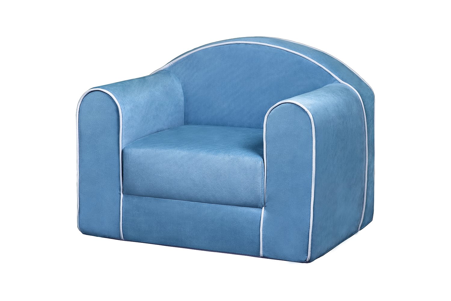 Кресло детское раскладное Edka Star Kids M48 голубое