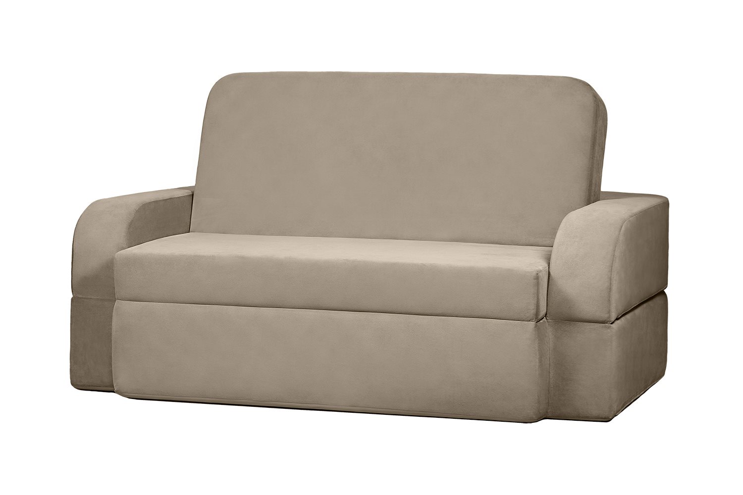 Image Бескаркасный диван Edka Terra 160/200/30 M17 бледно-серый