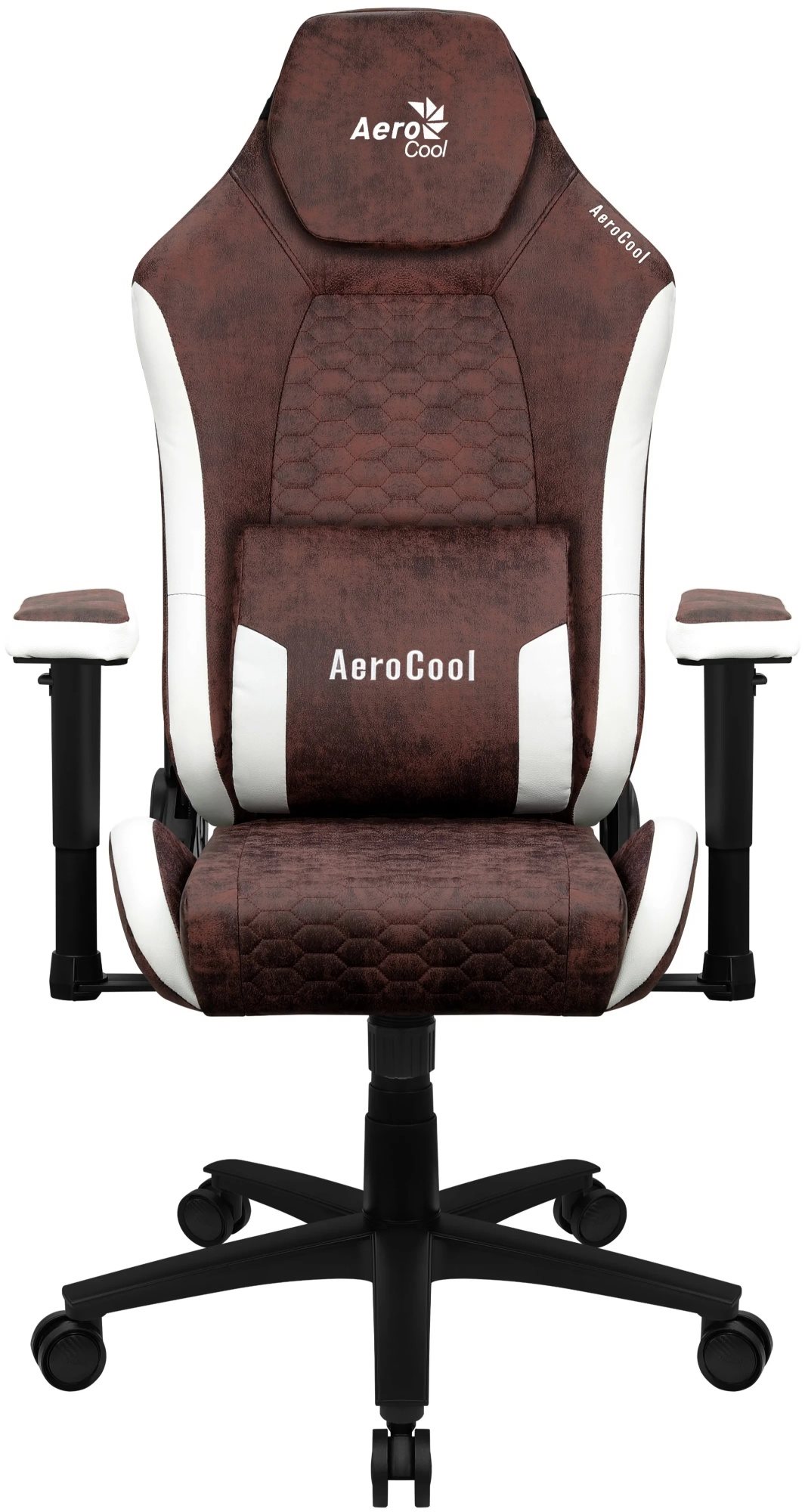 Image Игровое кресло AeroCool Crown AeroSuede Burgundy Red