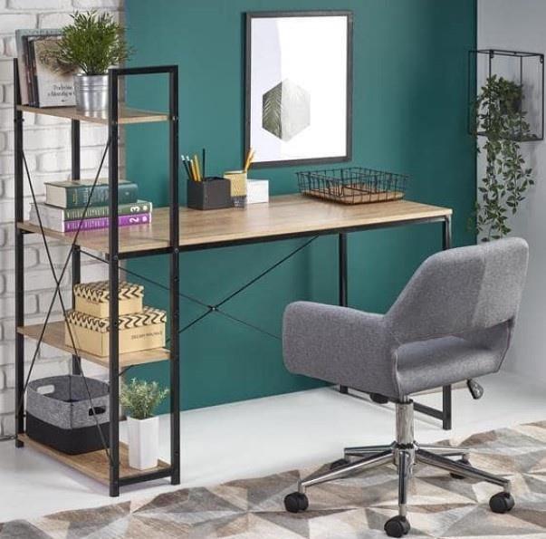 Image Masa de birou Halmar Narvik B-1 Black