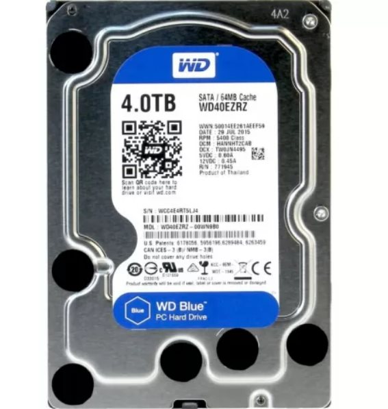 Image Жесткий диск HDD Western Digital Blue 4TB (WD40EZAZ)