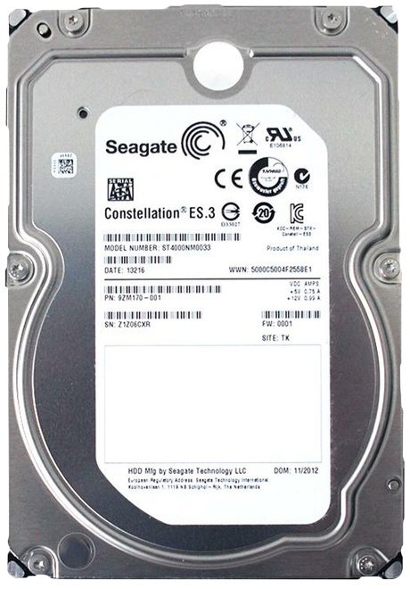 Image Жесткий диск HDD Seagate Constellation 4TB (ST4000NM0053)