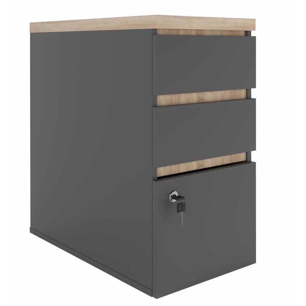 Image Тумба DP Urban Sonoma/Grey (680X400X750)