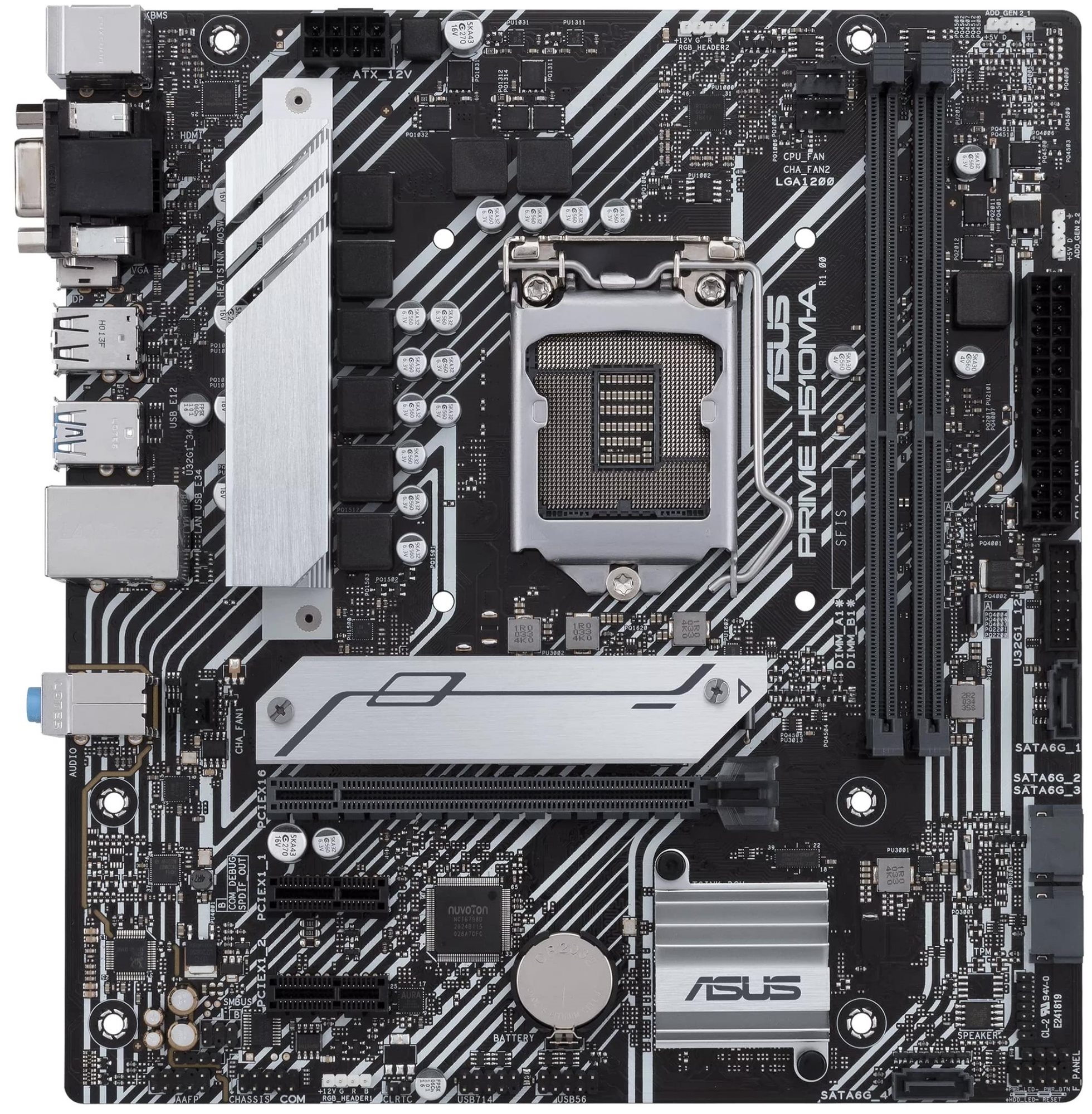 Image Placă de bază Asus Prime H510M-A