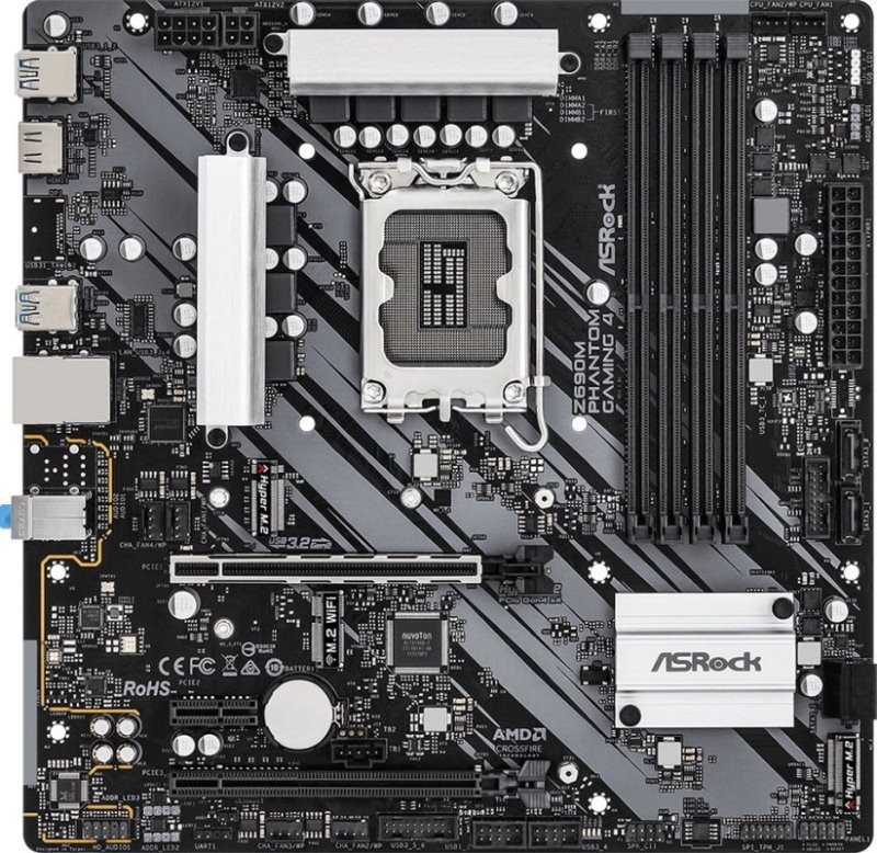 Image Материнская плата ASRock Z690M Phantom Gaming 4