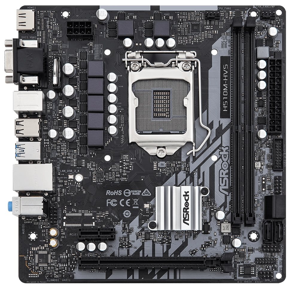 Image Placă de bază ASRock H510M-HVS R2.0