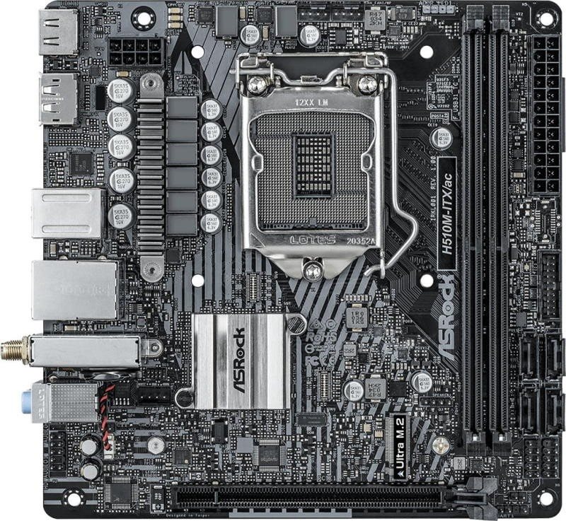 Image Материнская плата ASRock H510M-ITX/AC