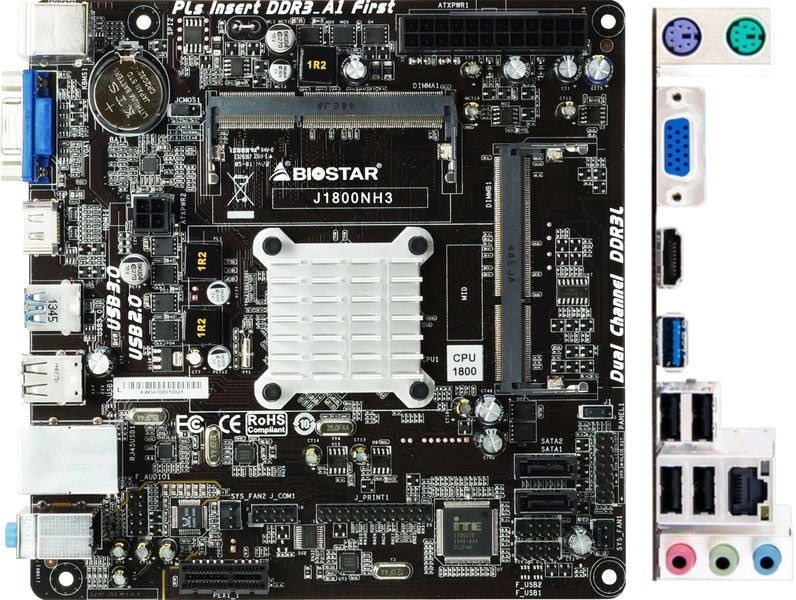 Image Материнская плата Biostar J1800NH3