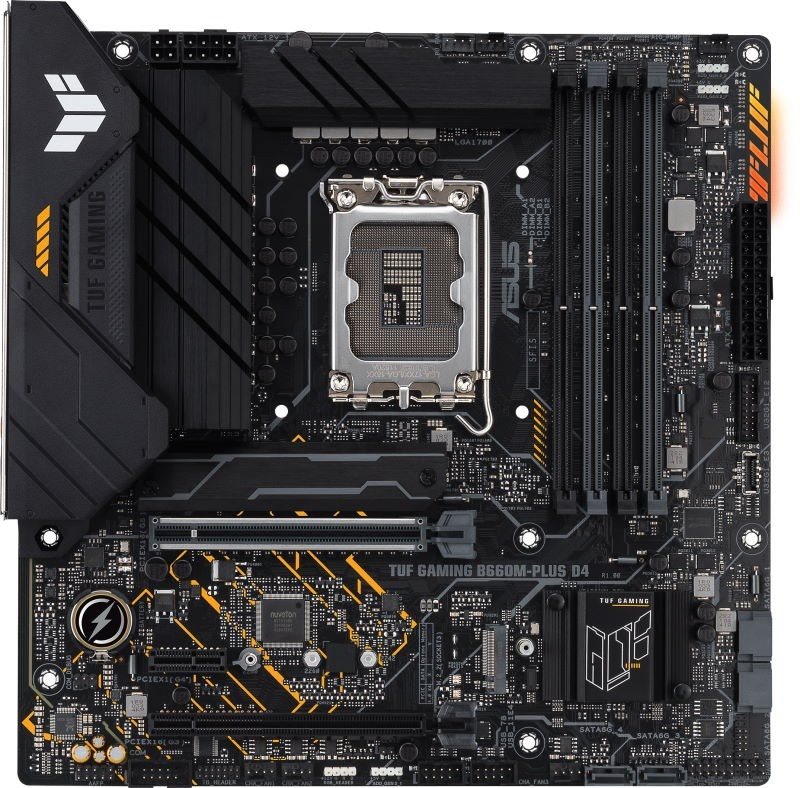 Image Материнская плата Asus TUF Gaming B660M-Plus D4