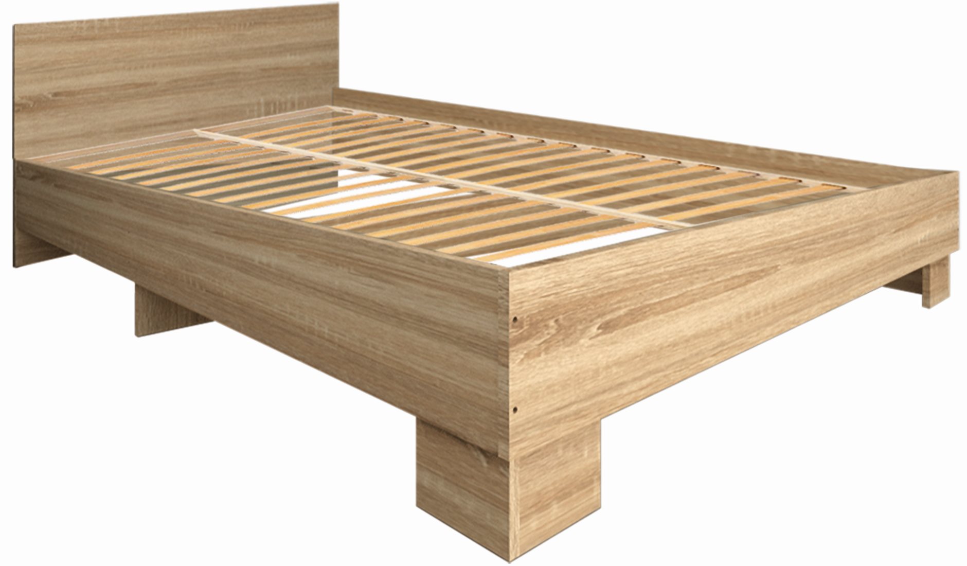 Image Кровать Modern Tennessee 160x200 Sonoma Oak