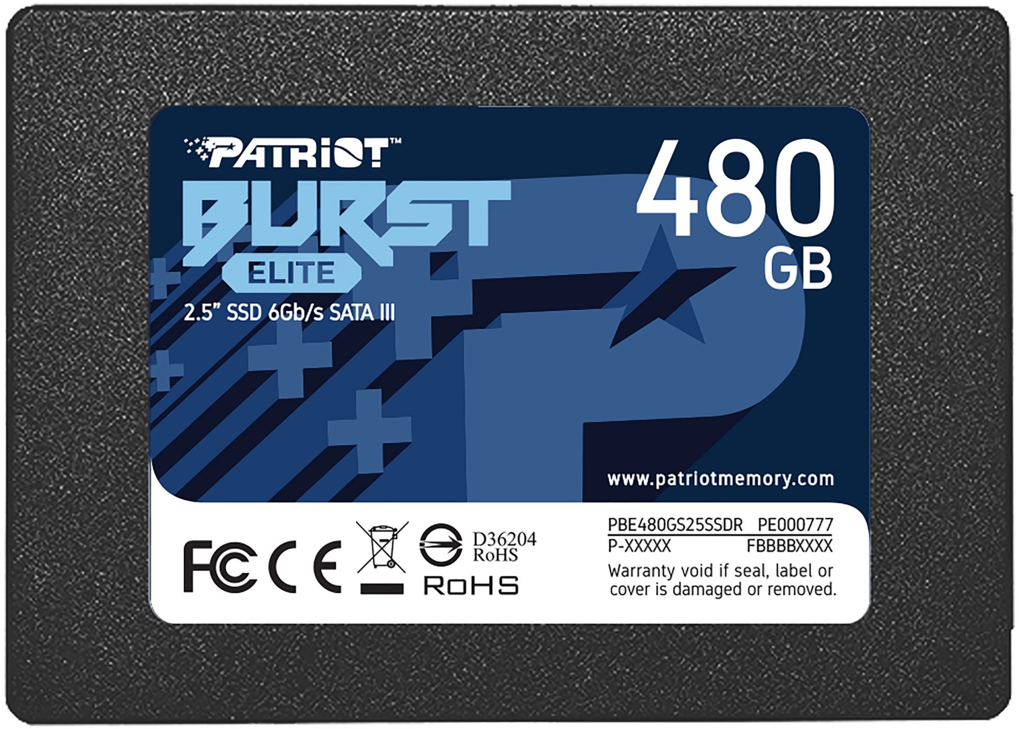 Накопитель SSD Patriot  Burst Elite 480GB