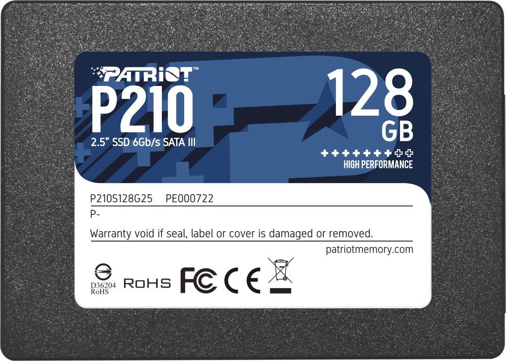 Image Dispozitiv de stocare SSD Patriot P210 128GB